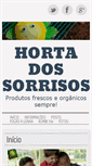 Mobile Screenshot of hortadossorrisos.com